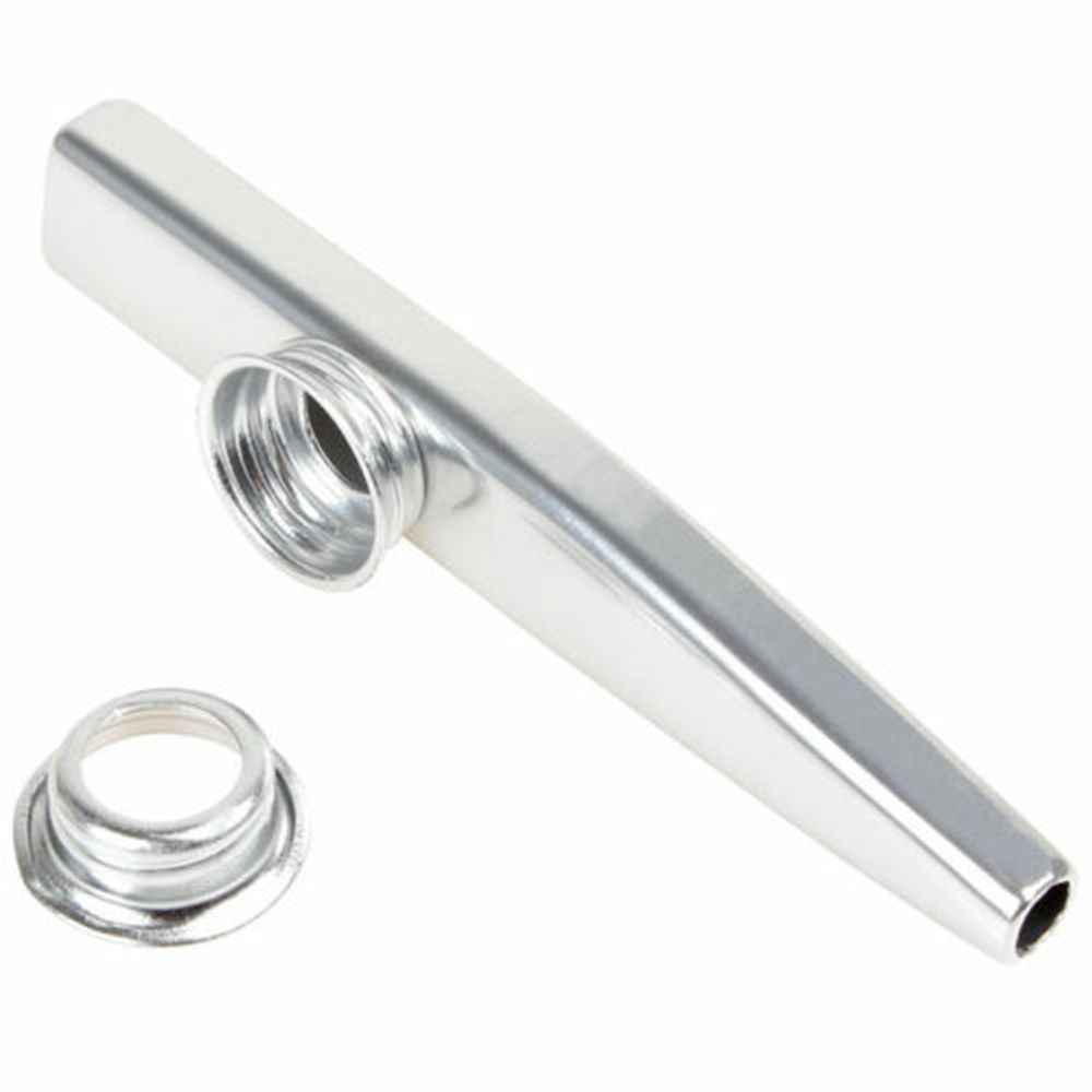 Musical Instruments Aluminum Silver Gift Harmonica Metal 5 Pcs Diaphragm Kazoo Flute