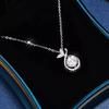 Fish Tail Zircon Necklace, Women's Light Luxury Niche Design, High Sense, Birthday Gift for Girlfriend, Collarbone Chain Jewelry