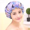Waterproof Shower Hair Cap Butterfly Women Shower Cap Double Layer Bathing Cap Hat