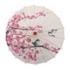 Chinese Oiled Paper Umbrella Handmade Paper Umbrella with Wood Handle for Performance Wedding Party