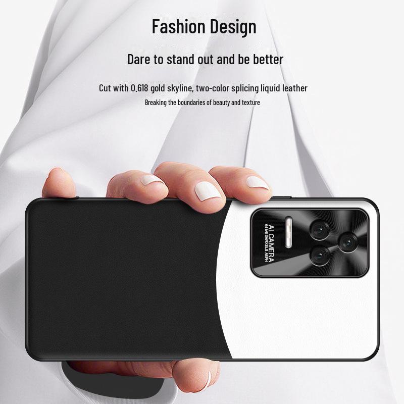 Защитный чехол из жидкой кожи для Redmi K40s: Защита от падения и обрастания