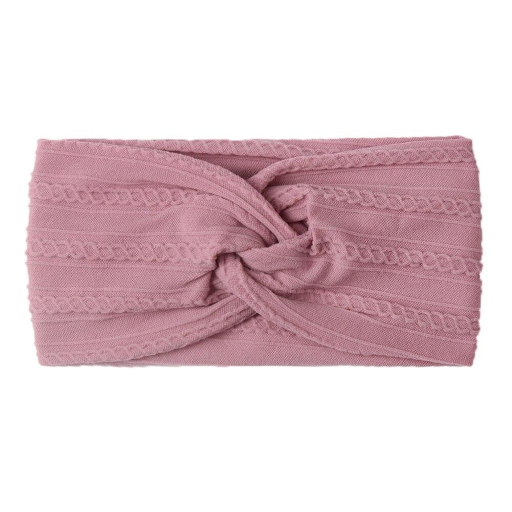 Повязка на голову с бантом для маленьких девочек, аксессуары для волос, эластичная повязка на голову с бантиком и заячьими ушками для малышей, повязка на голову с узлом, обертывания на голову