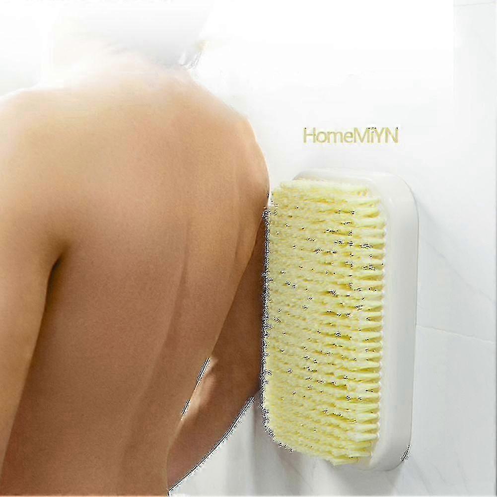 Wall Shower Massage Brush, Back Scrubbers, Hands-free Exfoliation, Deep Cleansing 25-26