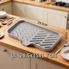 Новый силиконовый коврик для крана, поднос для кухонной мойки, дозатор для мыла, подставка для губки, дренажный коврик, коврик для сушки брызг, органайзер для столешницы, мыльница