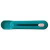 Cat Strip Spoon Push Button Portable Slot Ergonomic Cat Feeder Squeeze Spoon for Pet Blue