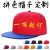 Pure Cotton Color Matching Flat Edge Hat Embroidery Printing Fashion Trendy Hip-hop