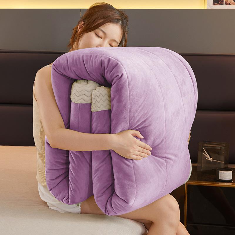 Осенне-зимнее молочное бархатное хлопковое одеяло, одеяло для сна, чехол для дивана, одеяло для офиса, осенне-зимнее маленькое одеяло из кораллового бархата