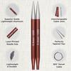 KnitPro Circular Replaceable Knitting Needle Tips Zing Deluxe Set 3.50 4.00 4.50 5.00 5.50 6.00 7.00 8.00, 26-47424, KP47424, Colorful.
