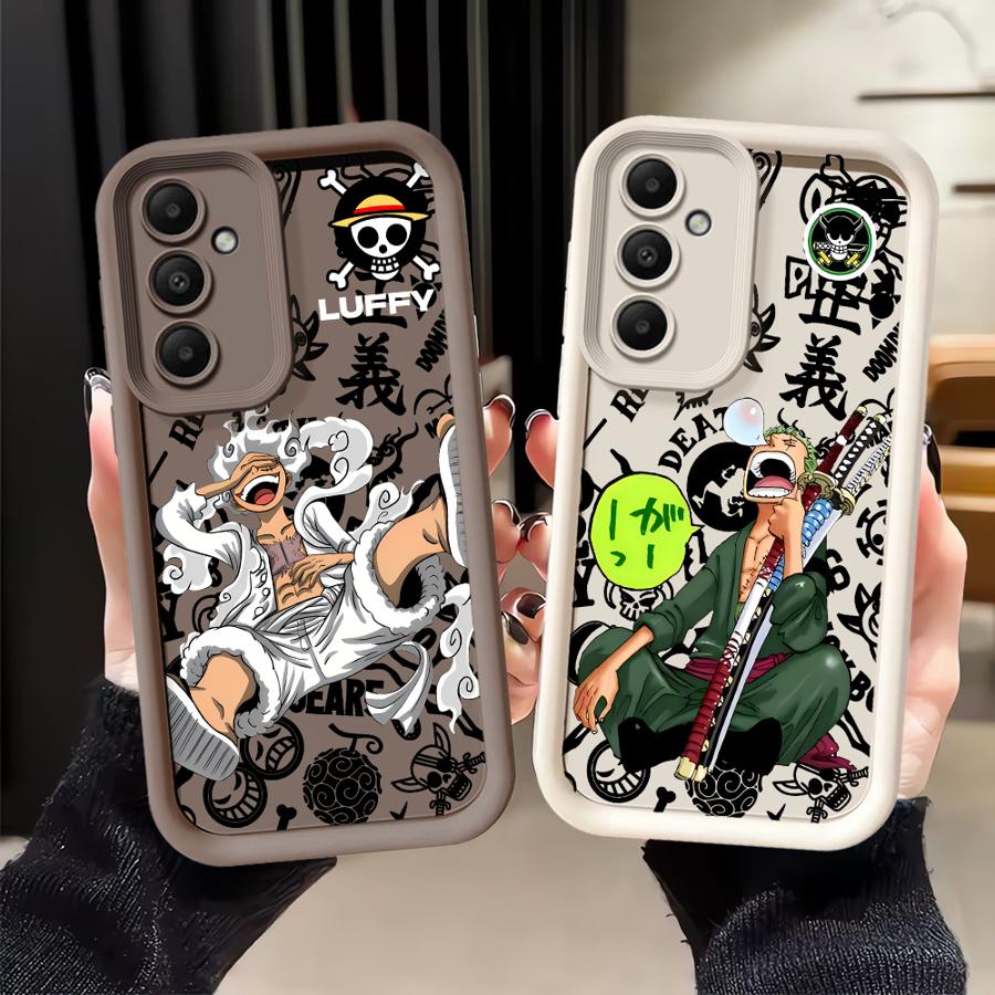 Phone Cover Case for Samsung Galaxy A56 A55 A24 A54 A32 A35 A52 A36 A25 A26 A22 A21s A73 One Pieces Anime