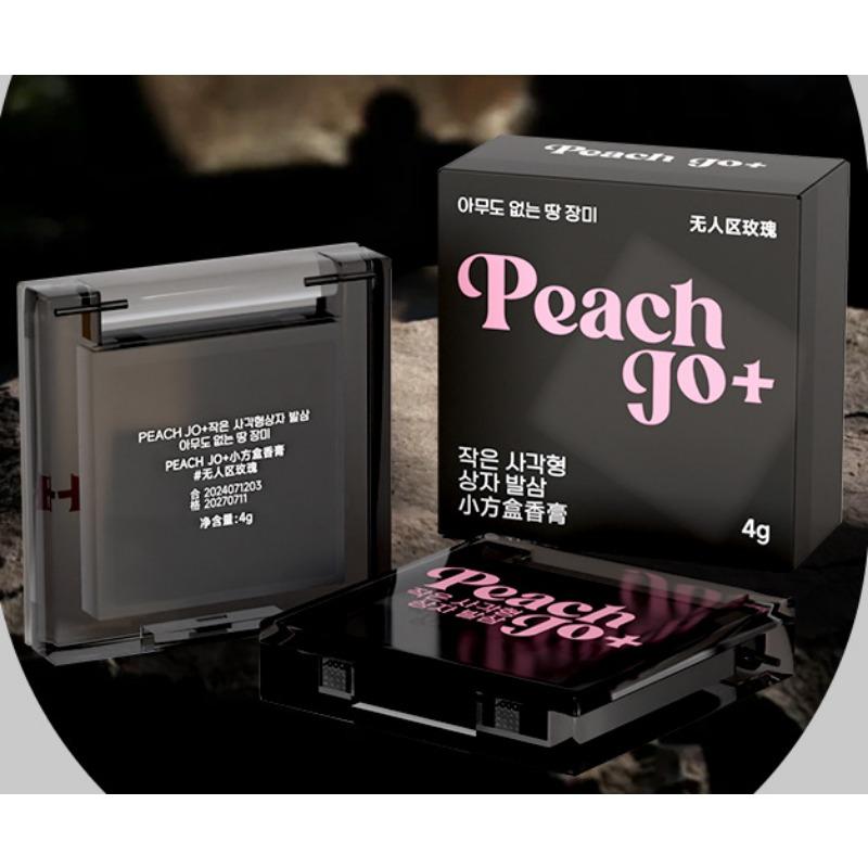 Small Square Box of Solid Balm for Women, Long-lasting Fragrance, Light and Elegant, Portable Application Type Solid Perfume