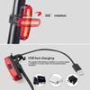 Bicycle Tail Light LED Bike Front Rear Light Waterproof USB Rechargeable Mountain Bike Riding Cycling Tail Lamp Bicycle Light