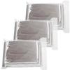 Emergency Aluminum Sheet (Zip Bag) Compact Survival Blanket, Emergency Aluminum Blanket, 3 Sheets (Cold Protection, Heat Retention, Heat Insulation)