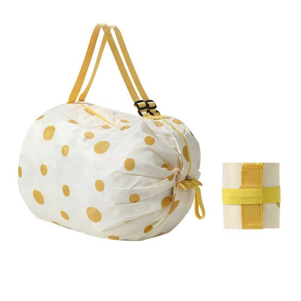 Reusable Beach Bag Portable Foldable Eco Bag Grocery Bag Travel Shoulder Handbag  Supermarket