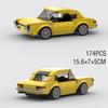 MOC Скоростной гоночный автомобиль Внедорожник Раллийный спортивный Модель Строительные блоки Супер гонщики Транспортное средство Городская Техника Кирпичи Игрушка Рождественский подарок