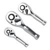 LEONTOOL Short Ratchet Handle Ratchet Mini Socket Ratchet Wrench Easy Rotation Direction Mini Quick Release Compact Ratchet 13mm 3 Tool Compact Short