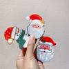 Christmas Hat Christmas Hair Claw Christmas Sock Small Shark Clip Unique Santa Claus Hairpin  Daily