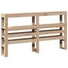 Solid Wood Bed without Mattress 150 x 200 cm Pine Wood