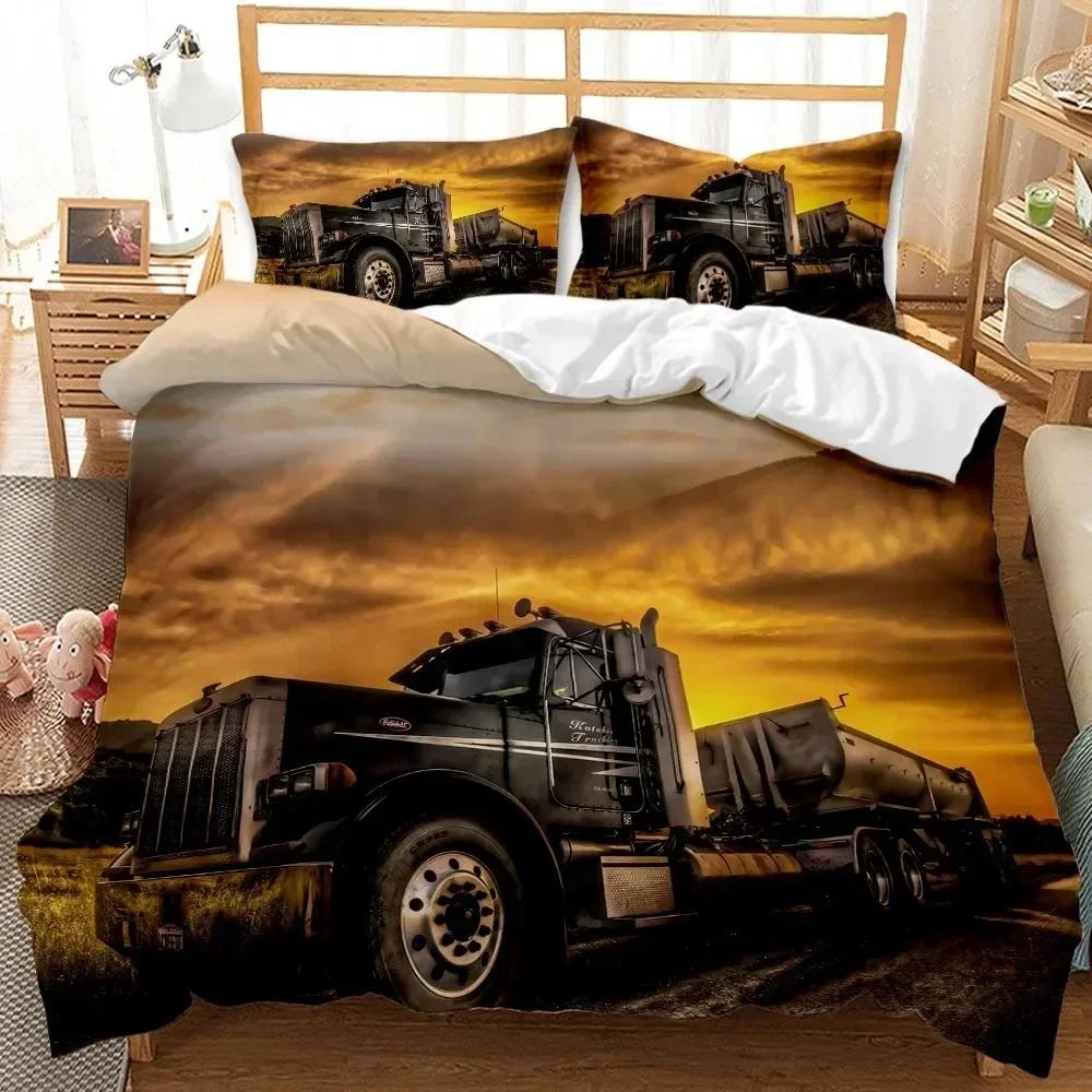 Top Vintage Duvet Cover Set Classic Car Automobile Mechanic Nostalgic 50S Bedding Set Twin Queen King Full Polyester Quilt Cover