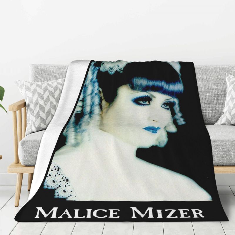 Пользовательское одеяло Malice Mizer Mana Sama Moi Meme Moitie, теплое из флиса, мягкое фланелевое покрывало для кровати, дивана, автомобиля, весна, осень