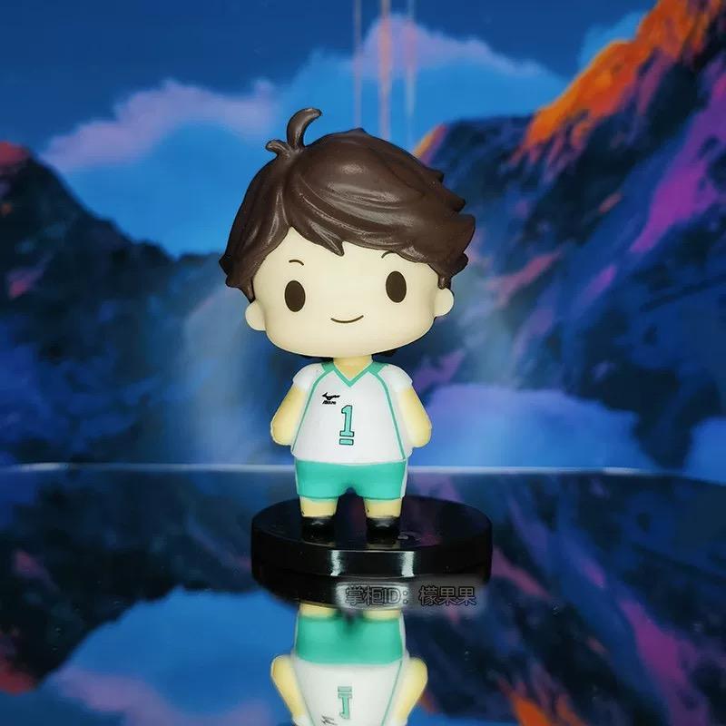 Высококачественный набор из 8 шт. ПВХ фигурок Аниме Хюга Сёё Кагэяма Тобио Q-версия Мультяшная модель Игрушка для детей Коллекци