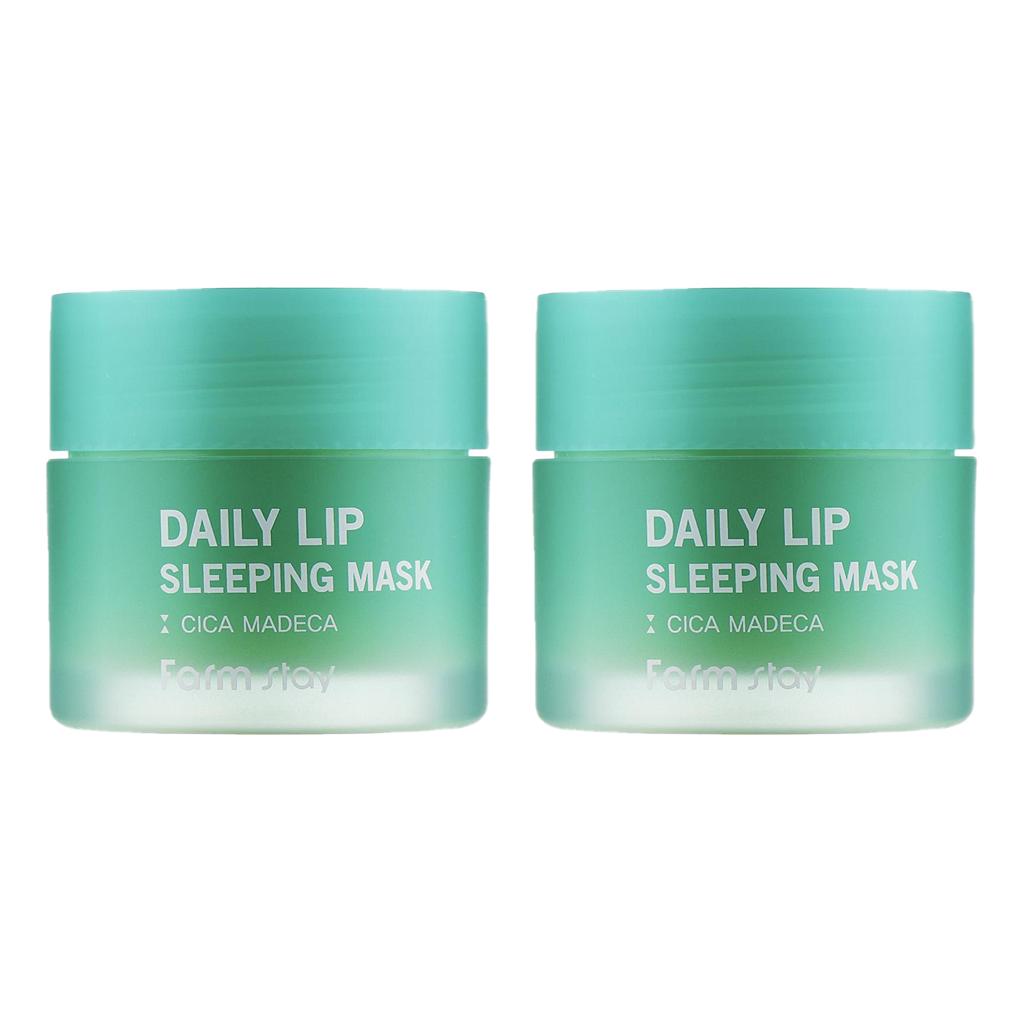 FARM STAY Ежедневная ночная маска для губ Cica Madeca 20г