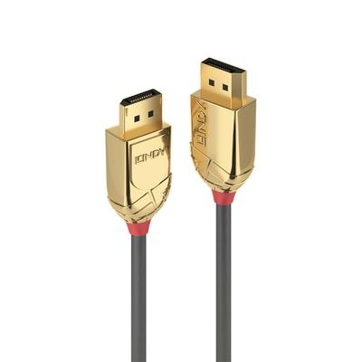 LINDY 5 м КАБЕЛЬ DISPLAYPORT 1.2 ЗОЛОТАЯ ЛИНИЯ (Номер детали 36294)