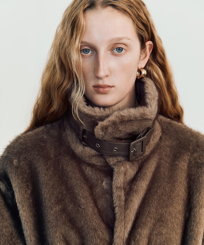 Mayveru Sicilian Reversible Fur Jacket _ Brown