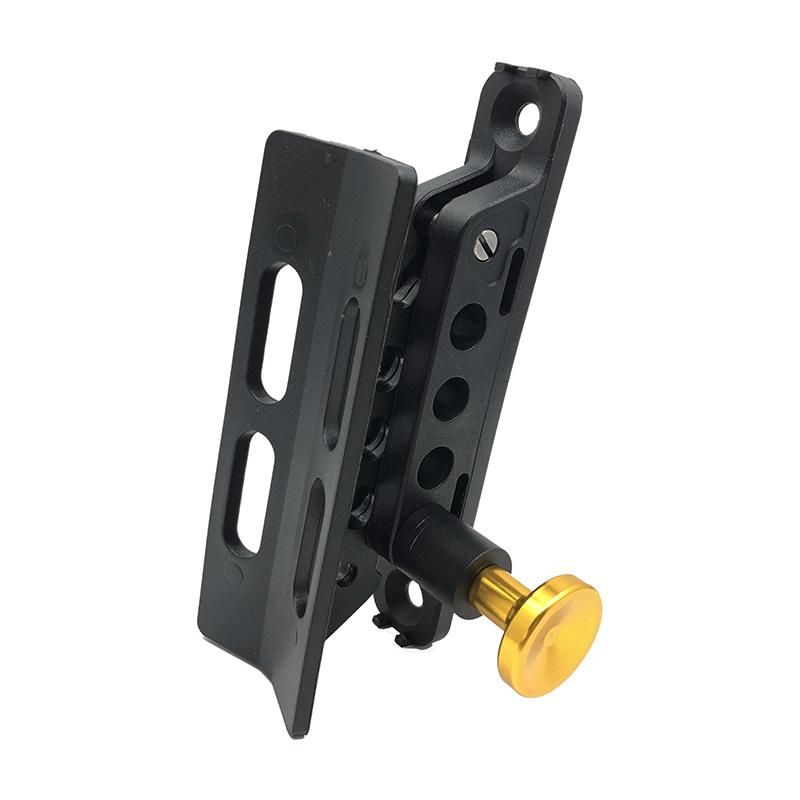 Черный красный автомобильный регулируемый кронштейн огнетушителя для украшения ботинка автомобиля, салона автомобиля