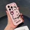 Розовый мультяшный чехол Hello Kitty для iPhone 17 16 Pro Max 17 Air 16e 15 14 13 12 11 Pro Max 14 15 16 Plus INS Силиконовый чехол