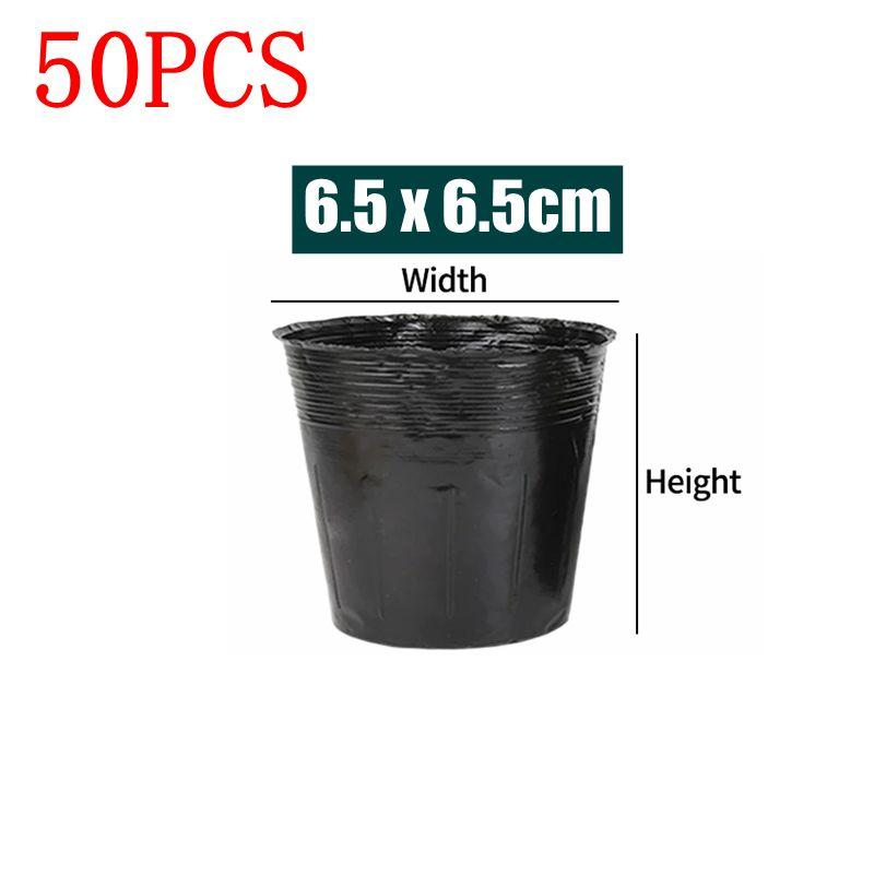 10/100PCS Garden Seedling Planting Cup Disposable Plants Nursery Pots Nutrition Bag Seed Pots Flowerpot Garden Accessories