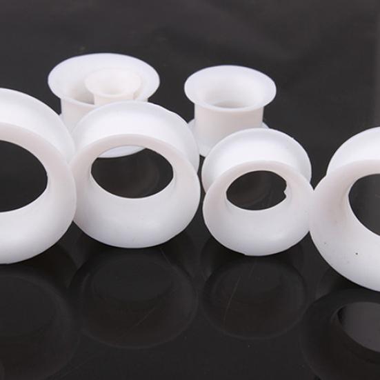 1 пара силиконовых тоннельных ушных вкладышей с двойным расклешенным седлом, манометр унисекс