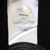 ARMANI EXCHANGE Striped Pattern Long sleeve shirt M black Men's Used