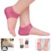 Multicolor Heel Crack Sock Heel Sock Heel Protector Silicone Socks