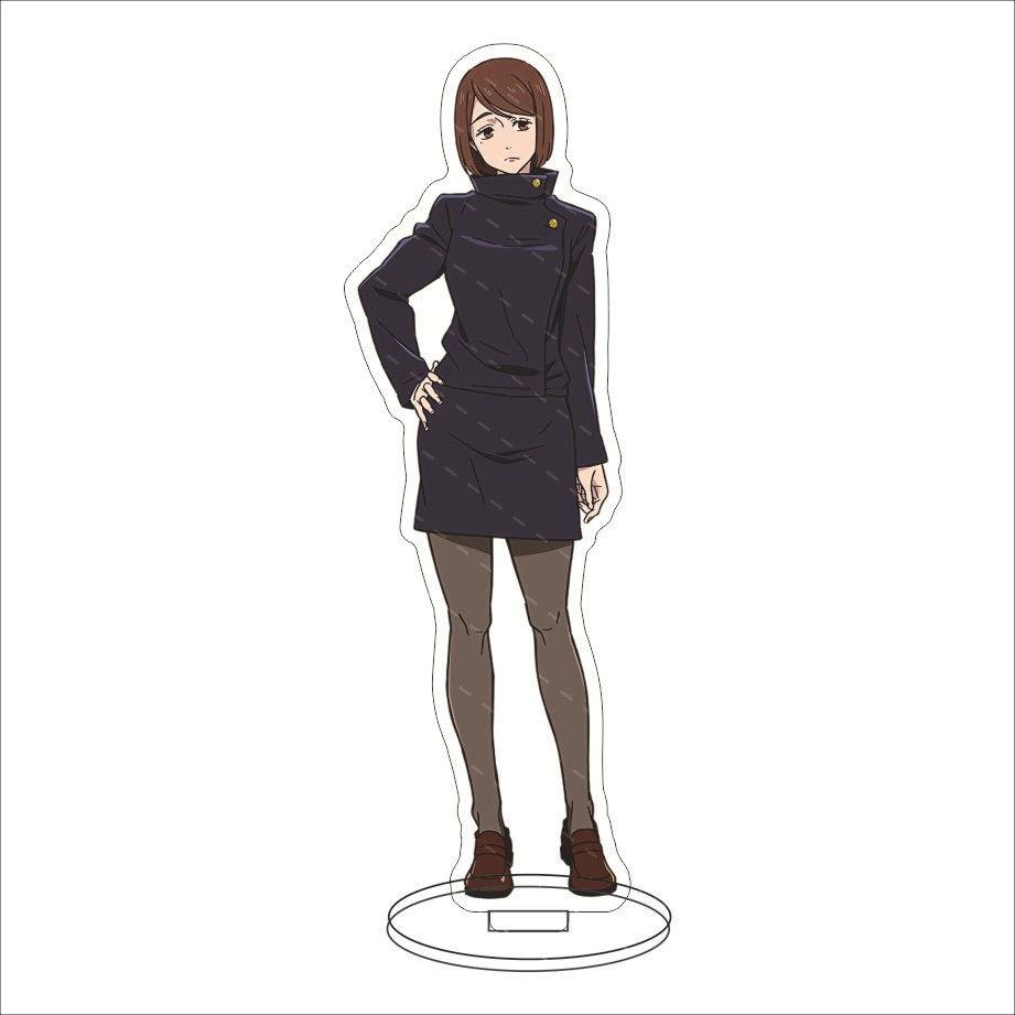 Аниме дзюдзюцу кайсен акриловая подставка Fushiguro Toji Geto Suguru Satoru Gojo фигурка ПВХ настольная подставка модель игрушки 15 см