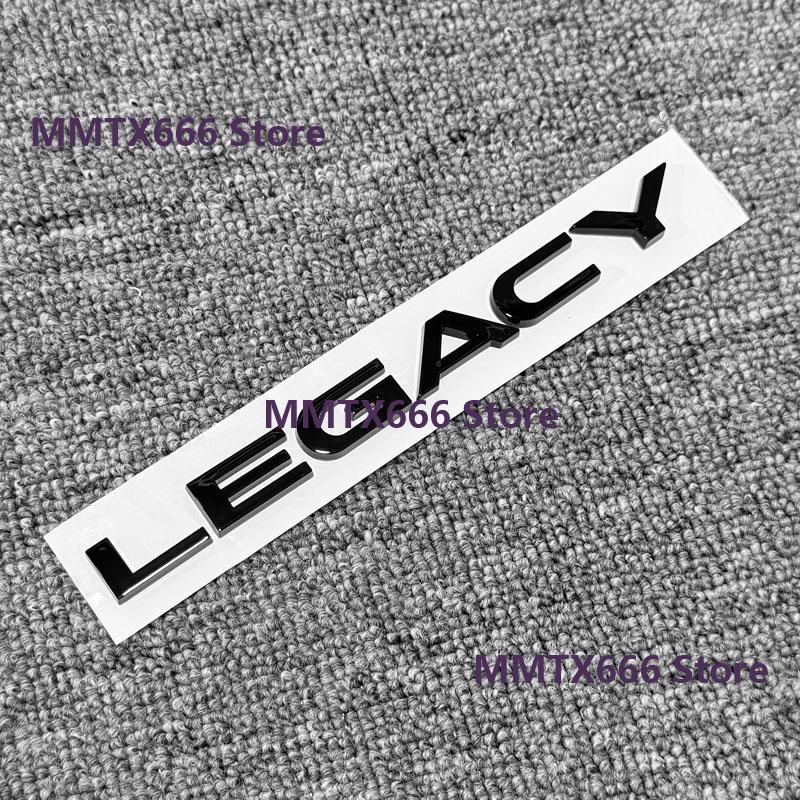 3D ABS LEGACY Logo Badge Car Stickers Rear Trunk Body Decal Car Emblem Stickers Car Styling Accessories