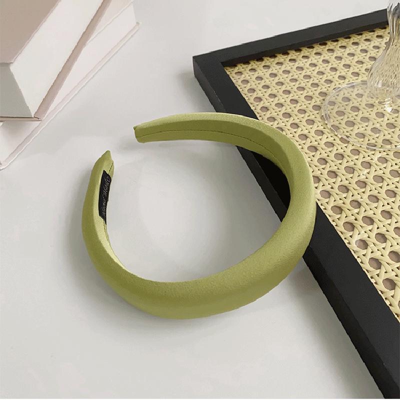 Повязка на голову вафельная конфетного цвета: Высокая тулья, Улучшенная губка для умывания лица, Широкий обруч для волос для ранней весны.