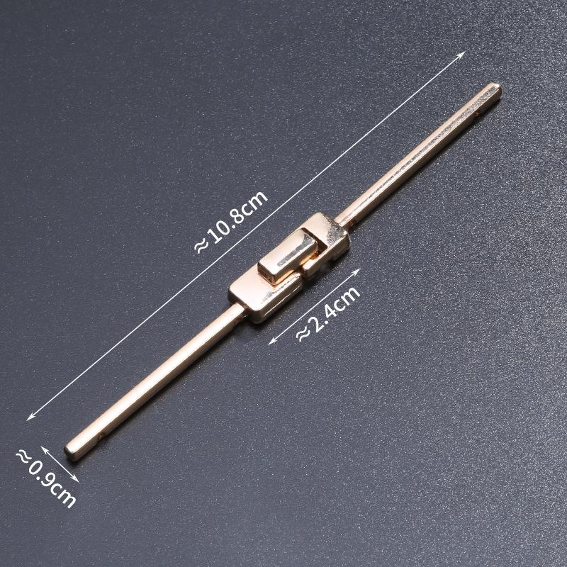 Дисковая пряжка с одним словом, ретро-китайский стиль костюма Тан, костюма Ханьфу Чжуншань, металлическая парная пряжка, китайская пуговица