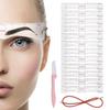 Cosmetics With Strap Eyebrow Razor Easy To Draw Eyebrow Stencil Template Eyebrow Shaper Kit