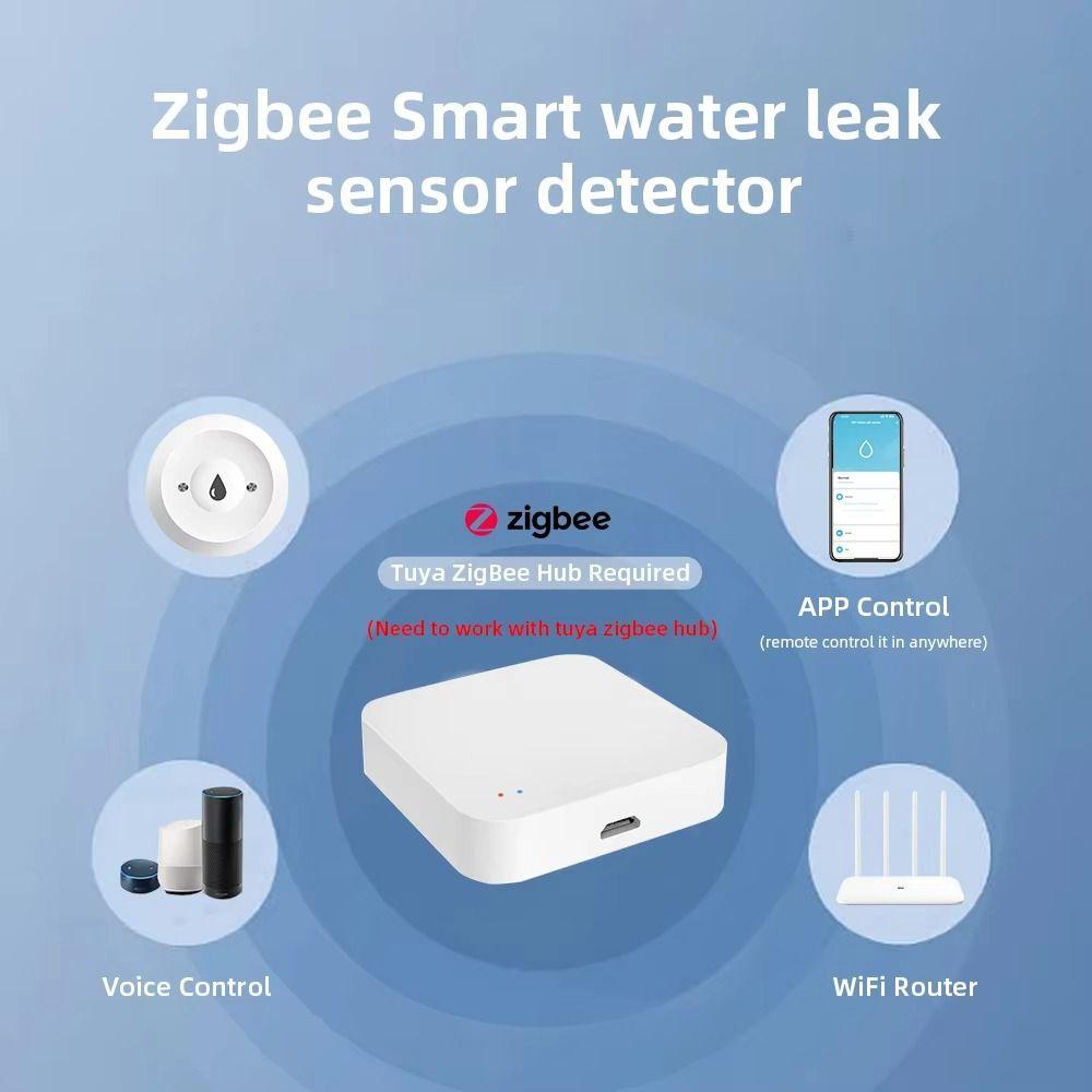 Smart Life Control ZigBee Датчик воды Сигнализация Умный датчик протечки воды Кухня