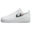 New Nike Air Force 1 Low 'Multi Swoosh' White Black FN7807-100