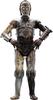 Movie Masterpiece DIECAST Star Wars Episode of the Clones Scale Figure Copper Height 29cm MMS650D46 2/Attack C-3PO 1/6 Approx.