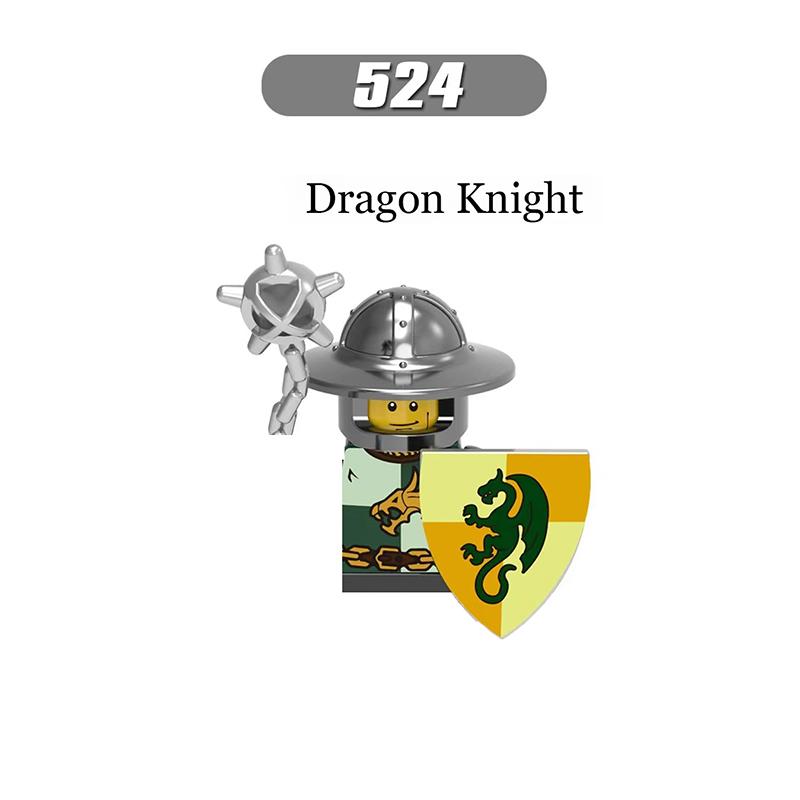 Средневековые Рыцари Серия Фигурки Строительные Блоки Воин Солдаты Стражники Львиное Сердце Больница Тевтонский Рыцарь Битва Пастор Детский Подарок