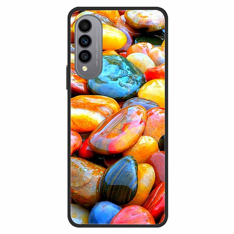 Для WIKO T50 Чехол T 50 Мягкий силикон ТПУ Задняя крышка Для Wiko T50 W-P861-01 W-P861-02 Чехол для телефона WikoT50 Черный Защитный Окрашенный