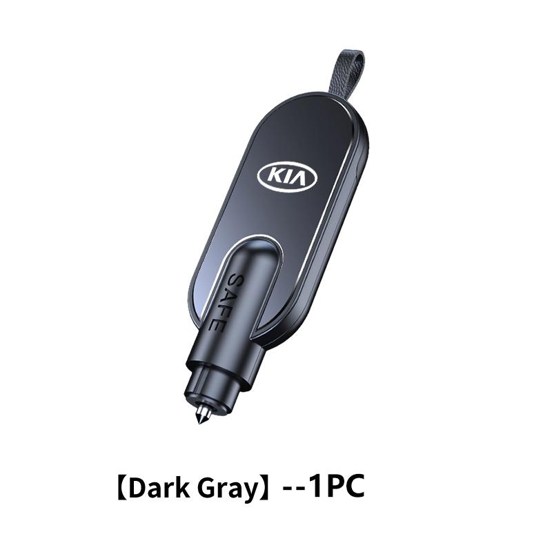 AYUHJY1 Car Alloy Safety Hammer Emergency Glass Breaker Rescue Tool Safety Supplies For KIA Ceed Sportage Rio K5 K2 Optima Cerato
