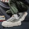 Трендовые 2025 Весна Новые Универсальная Ткань Толстая Подошва Увеличение Роста Повседневные Спортивные Супер Горячие Повседневные Мужские Кроссовки мужчины