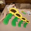 Cartoon Flower Sunflower Long Throw Pillow Plush Toy Doll Wins The First Prize Doll Home Pillow Rag Doll