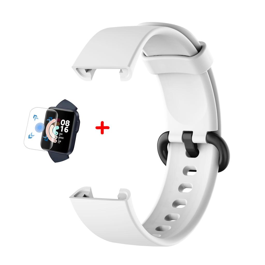 Sport Silicone Straps for Redmi Watch 2 3 Lite Active Replacement Strap Watchstrap Bracelet for Xiaomi Mi Watch Lite Accessories