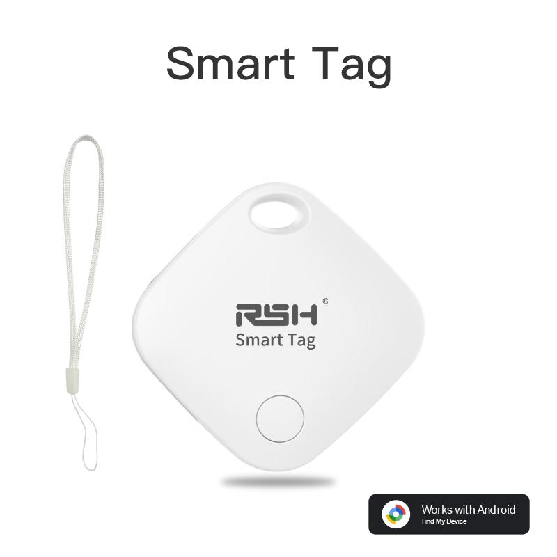 RSH Умный GPS-трекер для устройства Android Bluetooth-метка Работает с Google Найти мою сумку Багаж Поиск ключей для Xiaomi Pixel Motorola