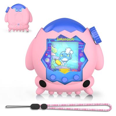 Милый набор силиконовых защитных чехлов для Tamagotchi Paradise Utako Full, включает ремешок на шею, заряжается во время защиты от царапин и идеально подходит как