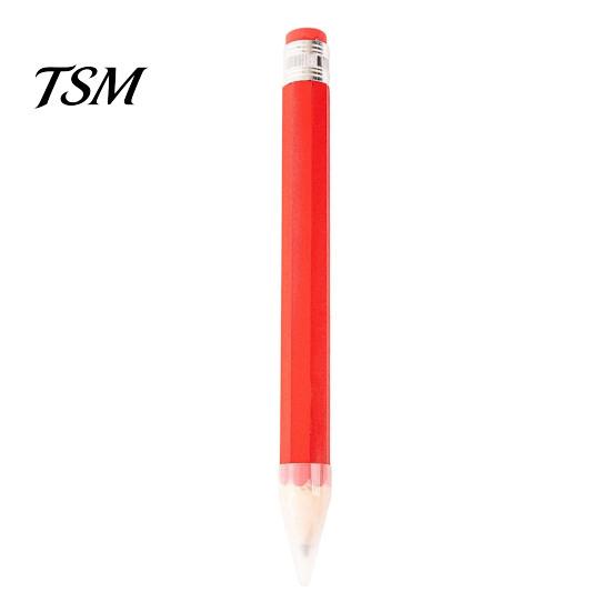 Giant Wooden Pencil Pencil, Extra Large Wood Novelty Prop, Smooth Writing Jumbo Stationery, for Carpentry And Party Favors Palm Sized